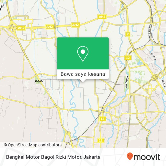 Peta Bengkel Motor Bagol Rizki Motor