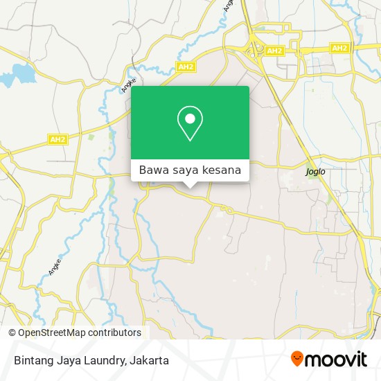 Peta Bintang Jaya Laundry