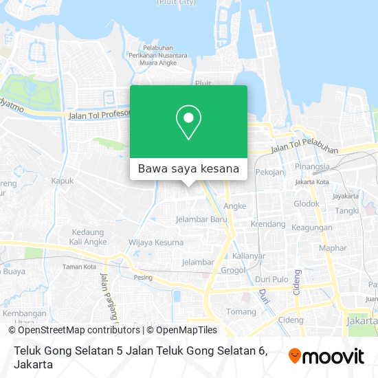 Peta Teluk Gong Selatan 5 Jalan Teluk Gong Selatan 6