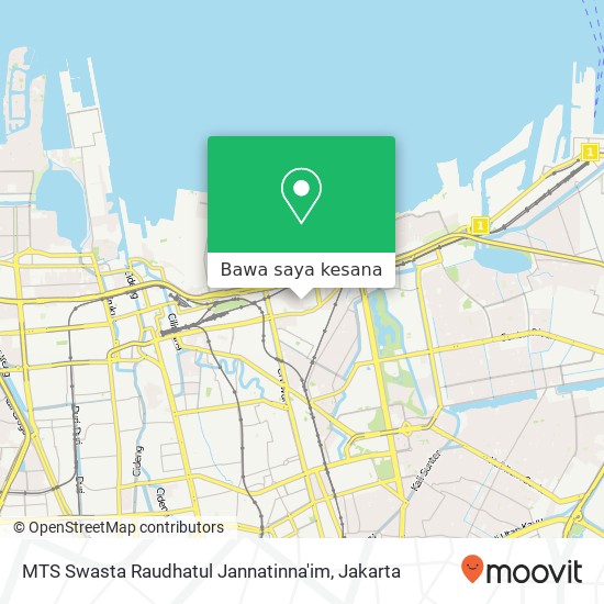 Peta MTS Swasta Raudhatul Jannatinna'im