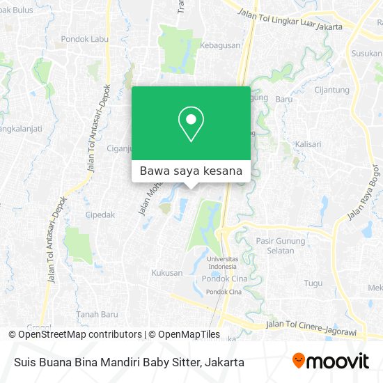 Peta Suis Buana Bina Mandiri Baby Sitter