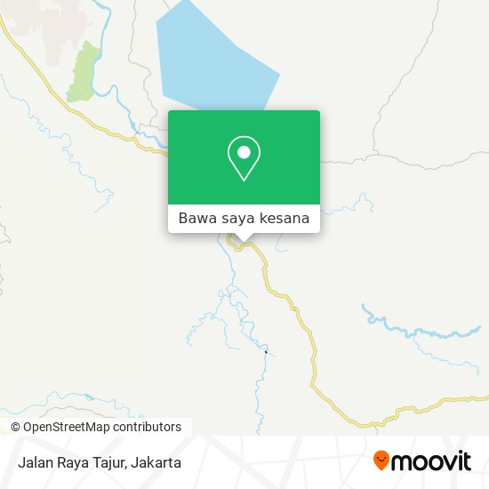 Peta Jalan Raya Tajur