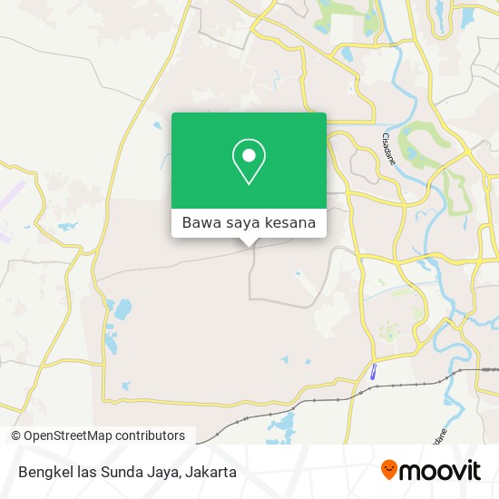Peta Bengkel las Sunda Jaya