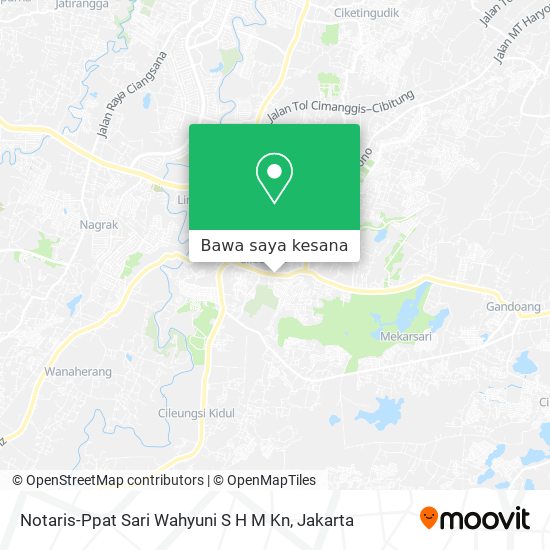 Peta Notaris-Ppat Sari Wahyuni S H M Kn