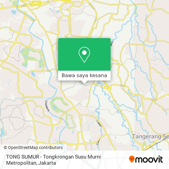 Peta TONG SUMUR - Tongkrongan Susu Murni Metropolitan