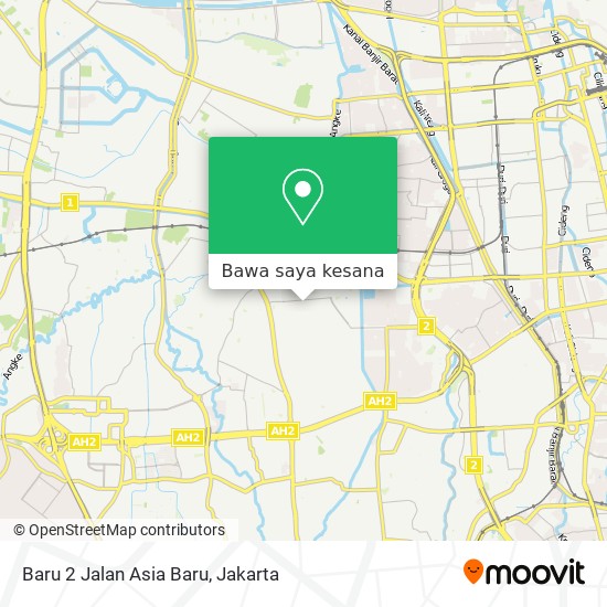 Peta Baru 2 Jalan Asia Baru