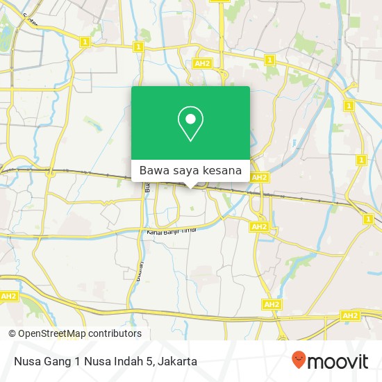 Peta Nusa Gang 1 Nusa Indah 5
