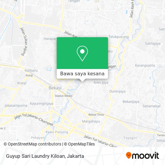 Peta Guyup Sari Laundry Kiloan
