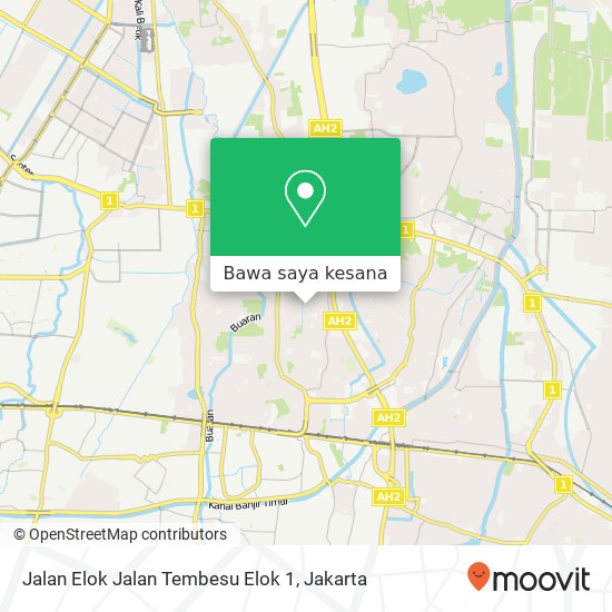 Peta Jalan Elok Jalan Tembesu Elok 1