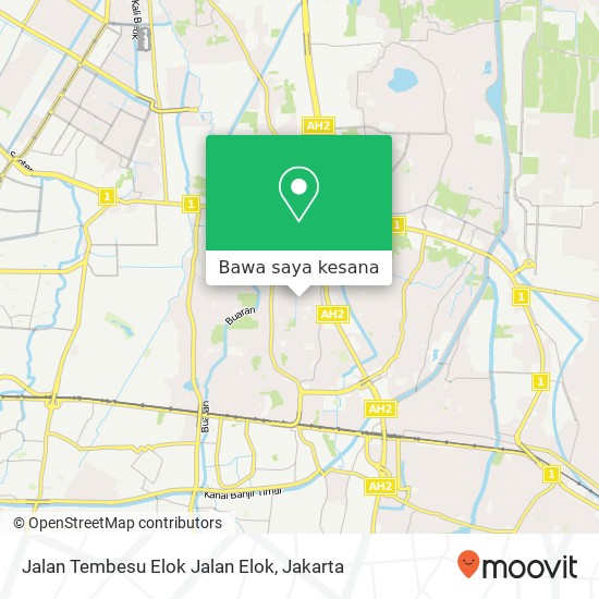 Peta Jalan Tembesu Elok Jalan Elok