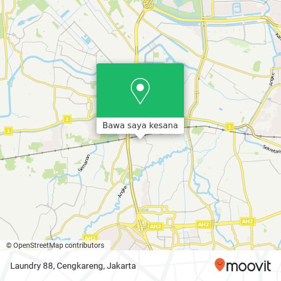 Peta Laundry 88, Cengkareng