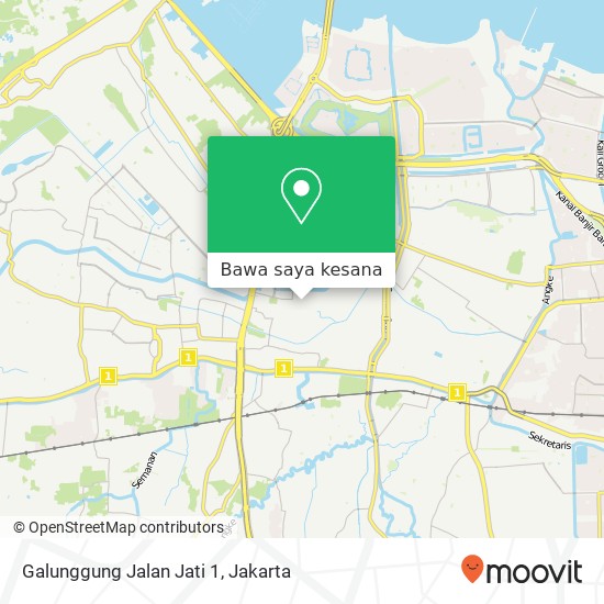 Peta Galunggung Jalan Jati 1