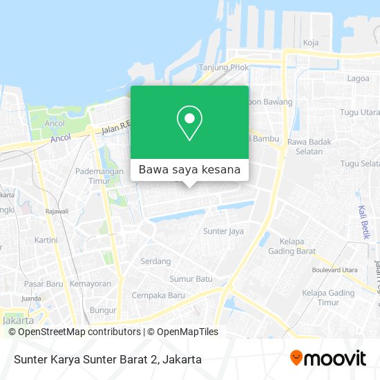 Peta Sunter Karya Sunter Barat 2