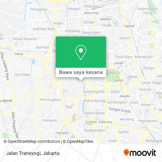 Peta Jalan Transyogi