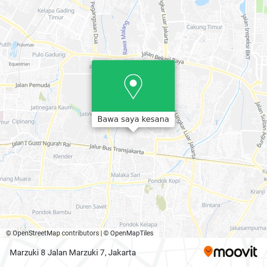 Peta Marzuki 8 Jalan Marzuki 7