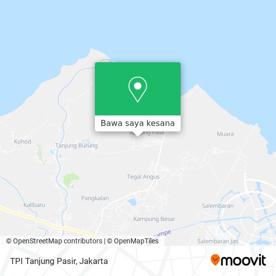 Peta TPI Tanjung Pasir