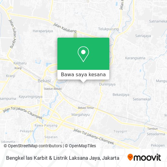 Peta Bengkel las Karbit & Listrik Laksana Jaya