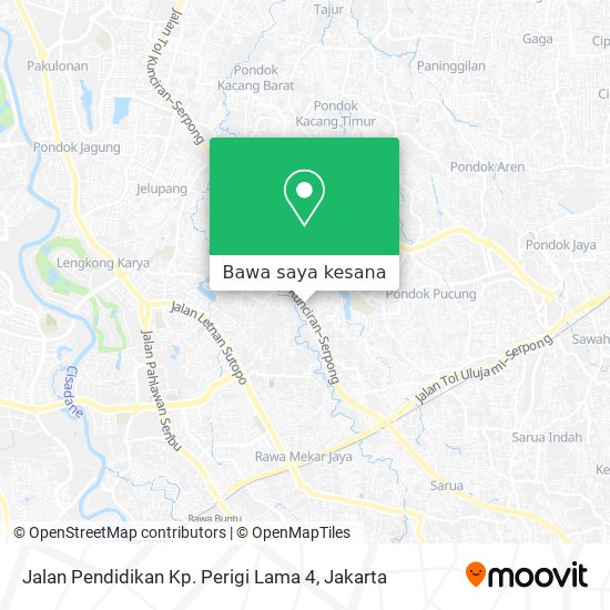 Peta Jalan Pendidikan Kp. Perigi Lama 4