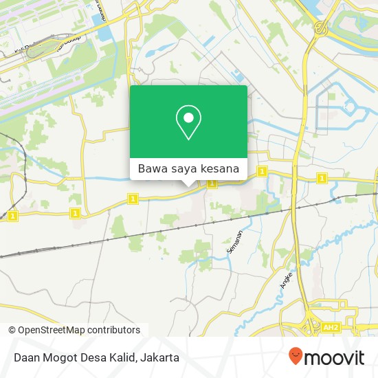 Peta Daan Mogot Desa Kalid