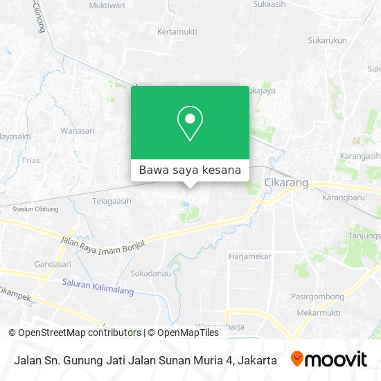 Peta Jalan Sn. Gunung Jati Jalan Sunan Muria 4