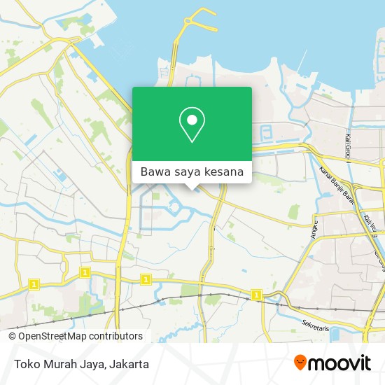 Peta Toko Murah Jaya