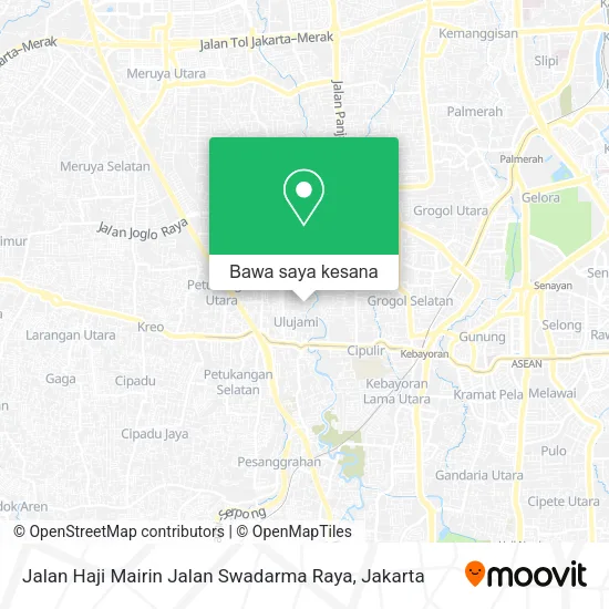 Peta Jalan Haji Mairin Jalan Swadarma Raya