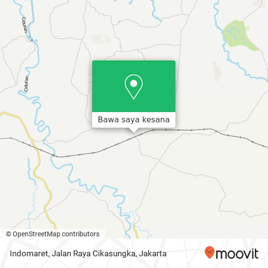 Peta Indomaret, Jalan Raya Cikasungka