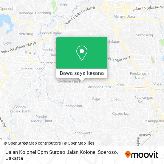 Peta Jalan Kolonel Cpm Suroso Jalan Kolonel Soeroso