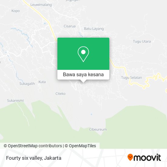 Peta Fourty six valley, Jl. Taman Safari