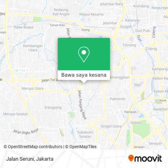 Peta Jalan Seruni