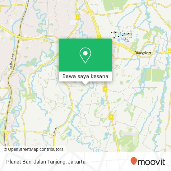 Peta Planet Ban, Jalan Tanjung