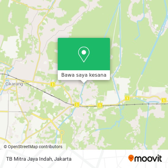 Peta TB Mitra Jaya Indah