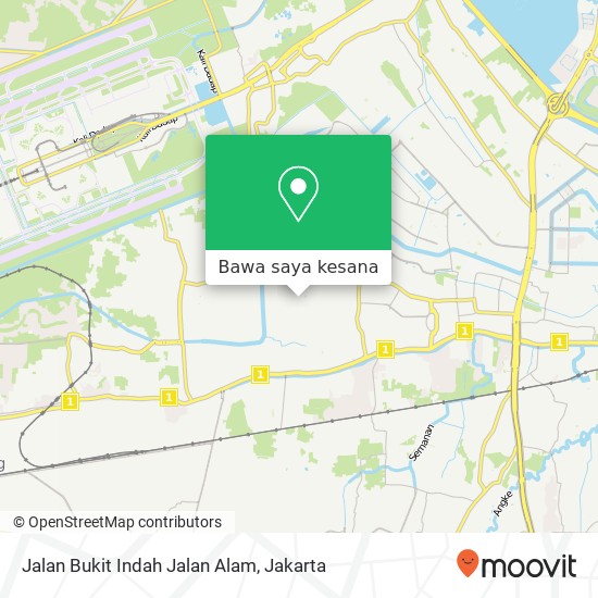 Peta Jalan Bukit Indah Jalan Alam