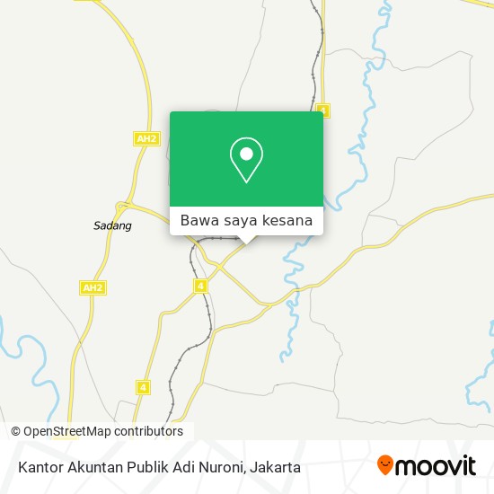 Peta Kantor Akuntan Publik Adi Nuroni