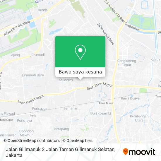 Peta Jalan Gilimanuk 2 Jalan Taman Gilimanuk Selatan