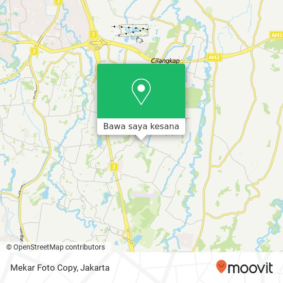 Peta Mekar Foto Copy