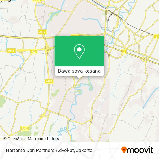 Peta Hartanto Dan Partners Advokat