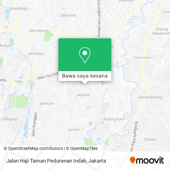 Peta Jalan Haji Taman Pedurenan Indah