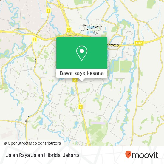 Peta Jalan Raya Jalan Hibrida