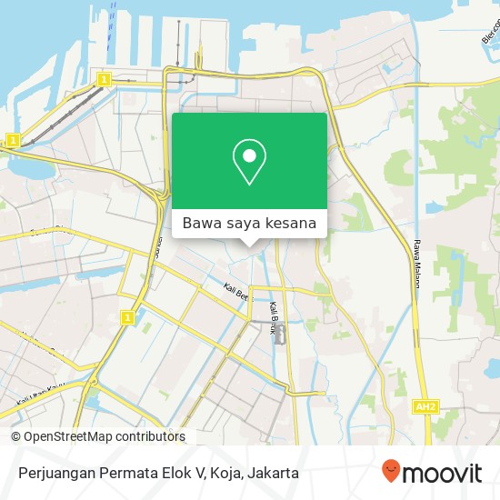 Peta Perjuangan Permata Elok V, Koja