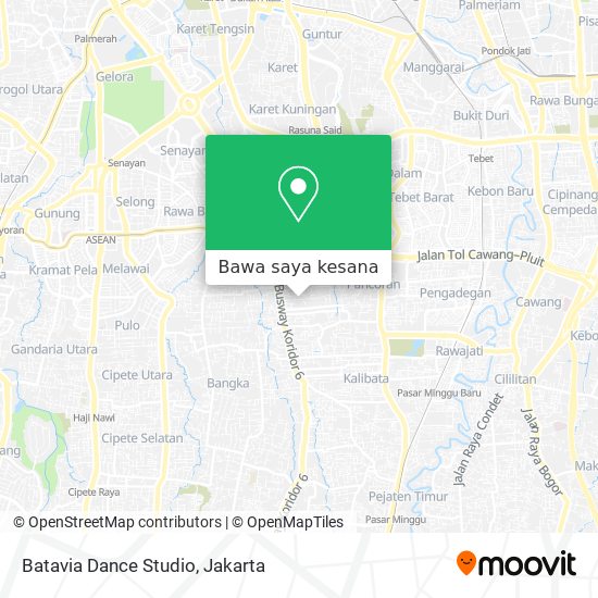 Peta Batavia Dance Studio