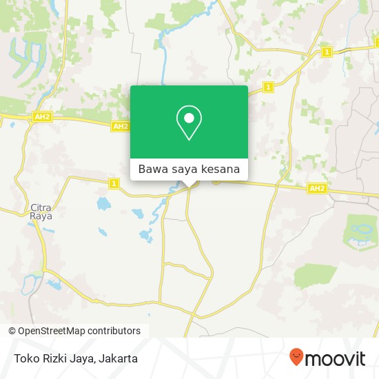 Peta Toko Rizki Jaya