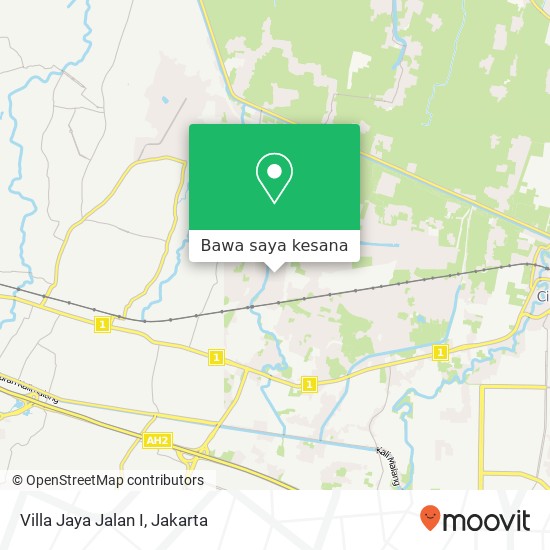 Peta Villa Jaya Jalan I