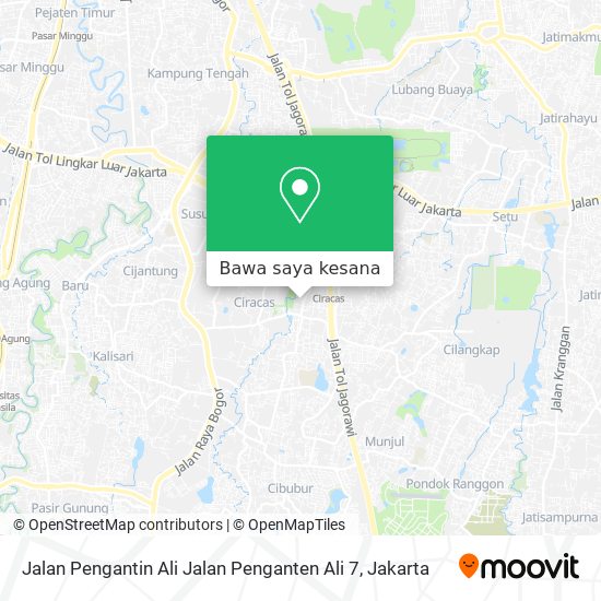 Peta Jalan Pengantin Ali Jalan Penganten Ali 7