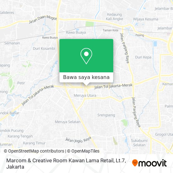 Peta Marcom & Creative Room Kawan Lama Retail, Lt.7