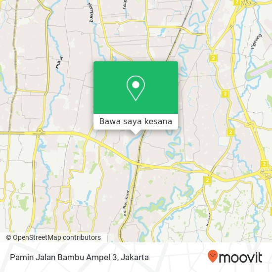 Peta Pamin Jalan Bambu Ampel 3