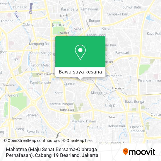 Peta Mahatma (Maju Sehat Bersama-Olahraga Pernafasan), Cabang 19 Bearland