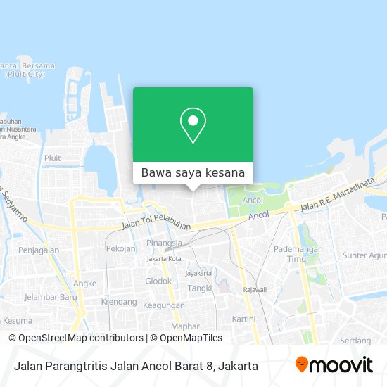 Peta Jalan Parangtritis Jalan Ancol Barat 8