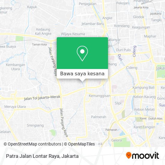 Peta Patra Jalan Lontar Raya