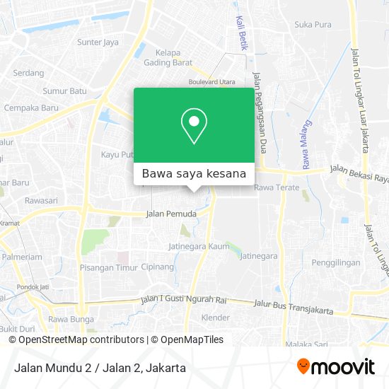 Peta Jalan Mundu 2 / Jalan 2